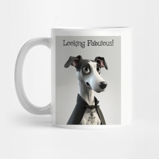 Alfie the Whippet - Looking Fabulous Mug